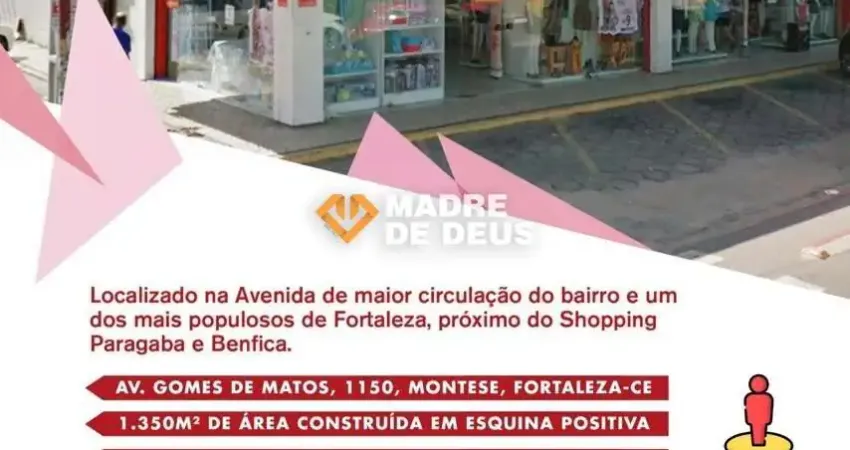 Ponto comercial para alugar na Avenida Professor Gomes de Matos, 1150, Montese, Fortaleza