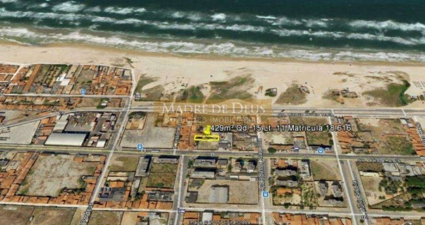 Terreno à venda na Rua Aristides Barcelos, 1, Vicente Pinzon, Fortaleza