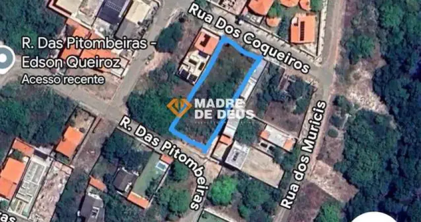 Terreno em condomínio fechado à venda na Das Pitombeiras, 1, Edson Queiroz, Fortaleza