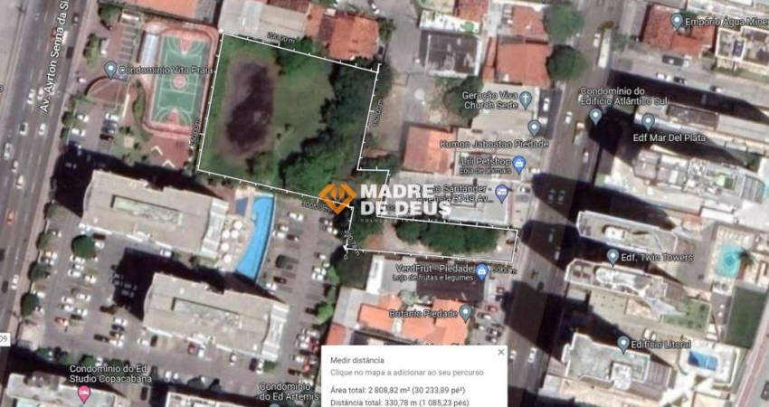 Terreno comercial à venda na Avenida Bernardo Vieira de Melo, Piedade, Jaboatão dos Guararapes
