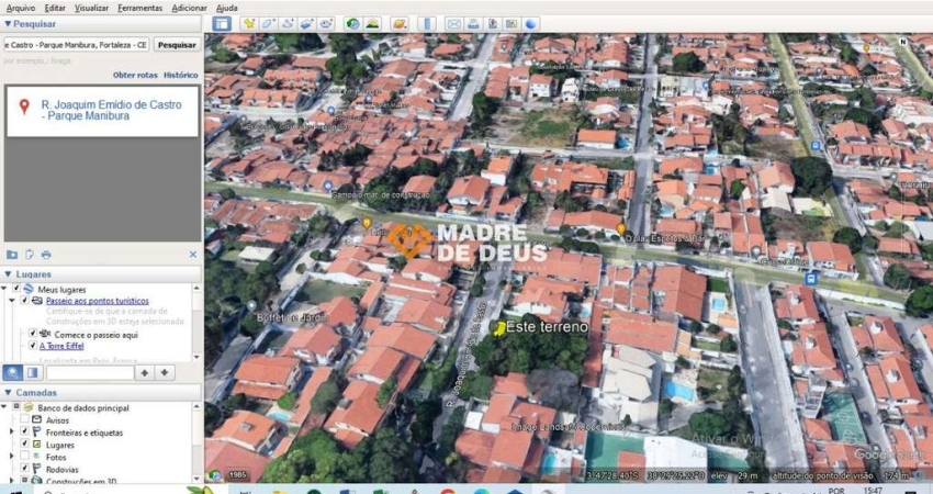 Terreno em condomínio fechado à venda na Joaquim Emídio de Castro, 1, Parque Manibura, Fortaleza