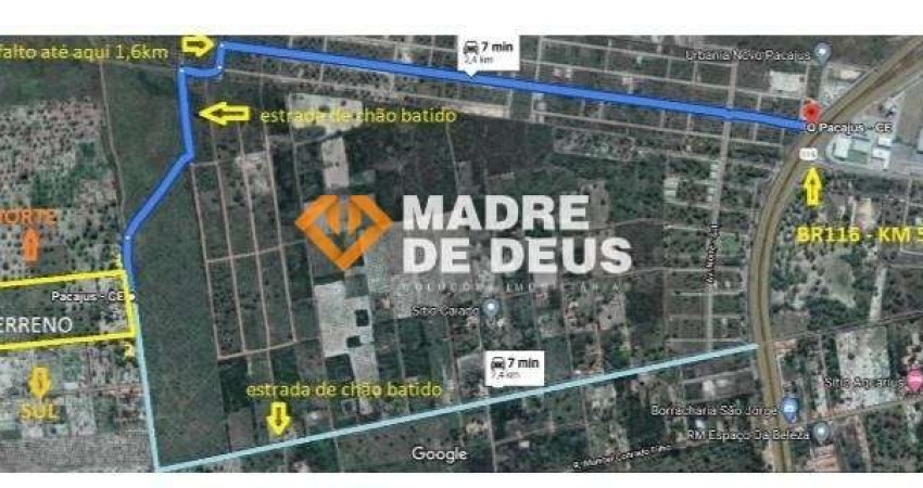 Terreno em condomínio fechado à venda na Br-116 Km 50, 1, Centro, Pacajus