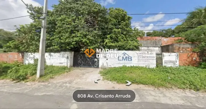 Terreno à venda na Crisanto, 808, Passaré, Fortaleza