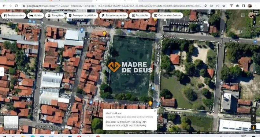 Terreno à venda na Rua Daura, 495, Barroso, Fortaleza
