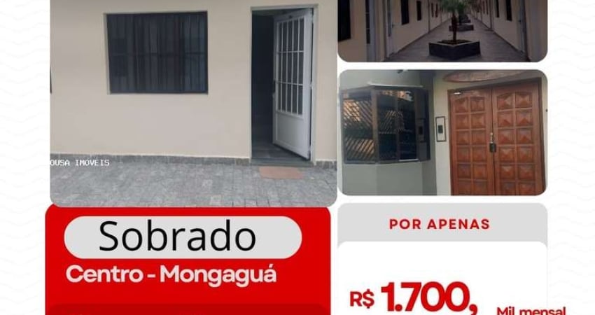 Sobrado para Locação em Mongaguá, Centro, 2 dormitórios, 1 banheiro, 1 vaga