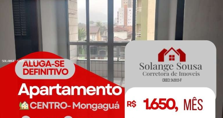Apartamento para Locação em Mongaguá, Centro, 1 dormitório, 1 banheiro, 1 vaga