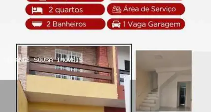 Sobrado para venda em mongaguá, centro, 2 dormitórios, 2 banheiros, 1 vaga