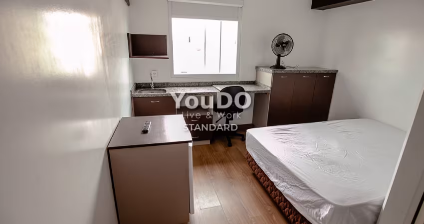 Studio Standard mobiliado a partir de R$ 1490,00/mês próximo do Centro XX30XXStandard