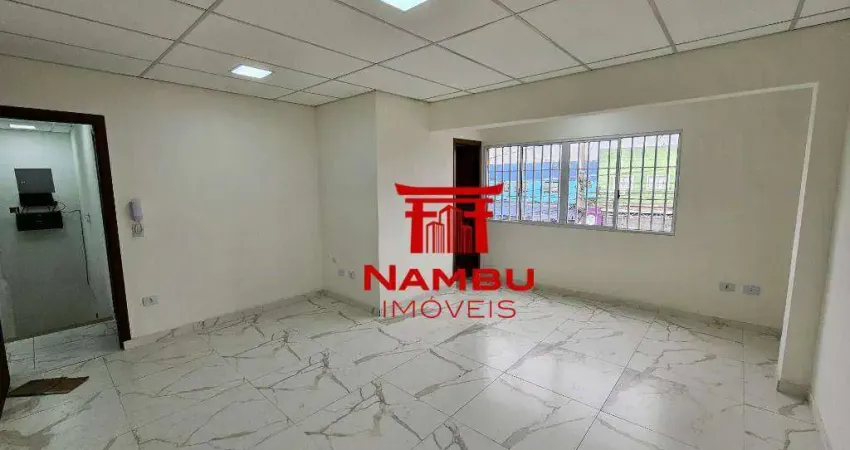 Sala para alugar, 24 m² por r$ 1.300,00/mês - cidade são mateus - são paulo/sp