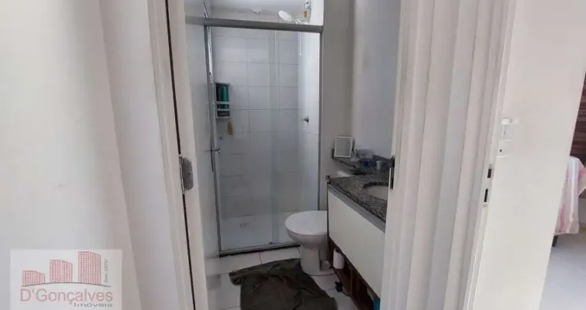 Apartamento em Canhema - Diadema: 2 dormitórios, 43m² por R$ 260.000 ou R$ 1.800/mês