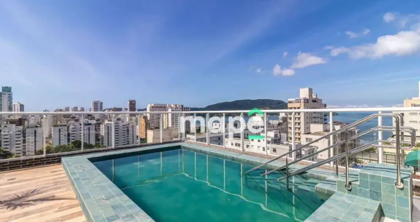 Apartamento com 2 dormitórios à venda, 82 m² por R$ 750.000,00 - Aparecida - Santos/SP