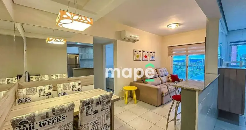 Apartamento com 1 dormitório à venda, 52 m² por r$ 749.000,00 - gonzaga - santos/sp