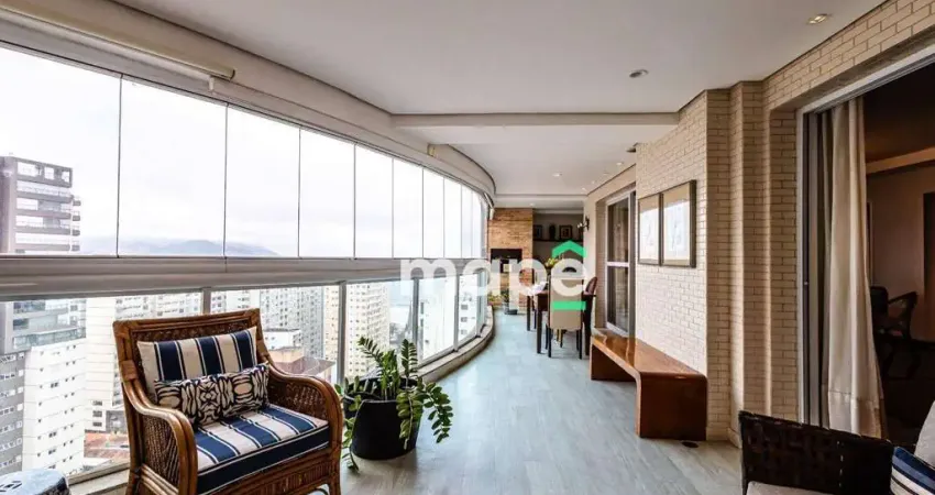 Apartamento com 3 quartos à venda na Avenida Doutor Epitácio Pessoa, Embaré, Santos