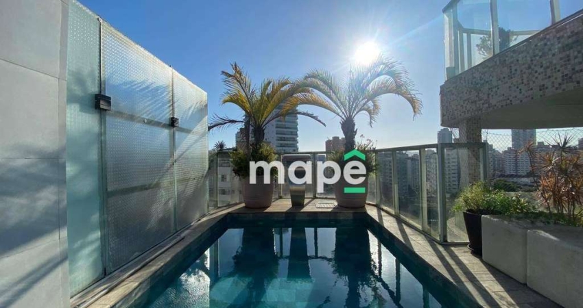 Cobertura com 2 dormitórios à venda, 289 m² por R$ 2.200.000,00 - Ponta da Praia - Santos/SP