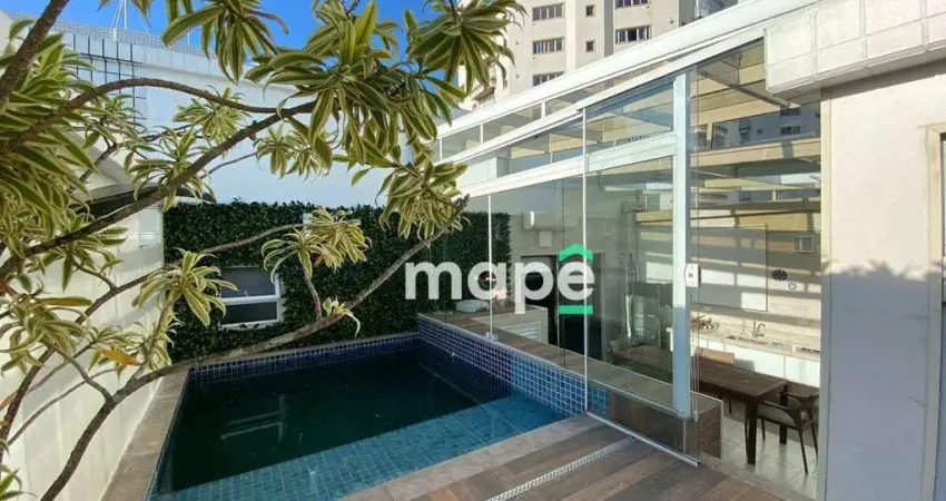 Cobertura com 3 dormitórios à venda, 227 m² por R$ 1.696.000,00 - Ponta da Praia - Santos/SP