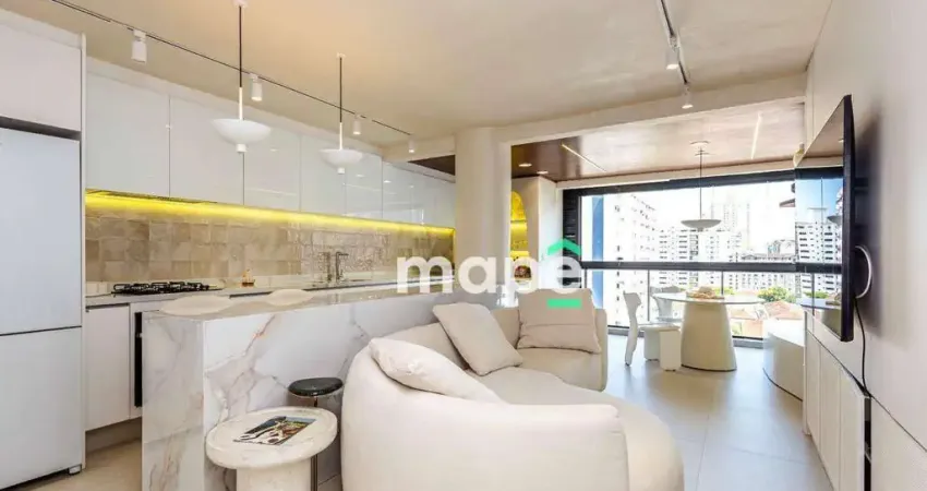 Apartamento com 1 dormitório à venda, 83 m² por R$ 1.550.000,00 - Boqueirão - Santos/SP