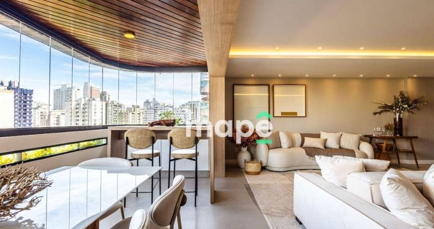 Apartamento com 4 dormitórios à venda, 240 m² por R$ 2.760.000,00 - Boqueirão - Santos/SP