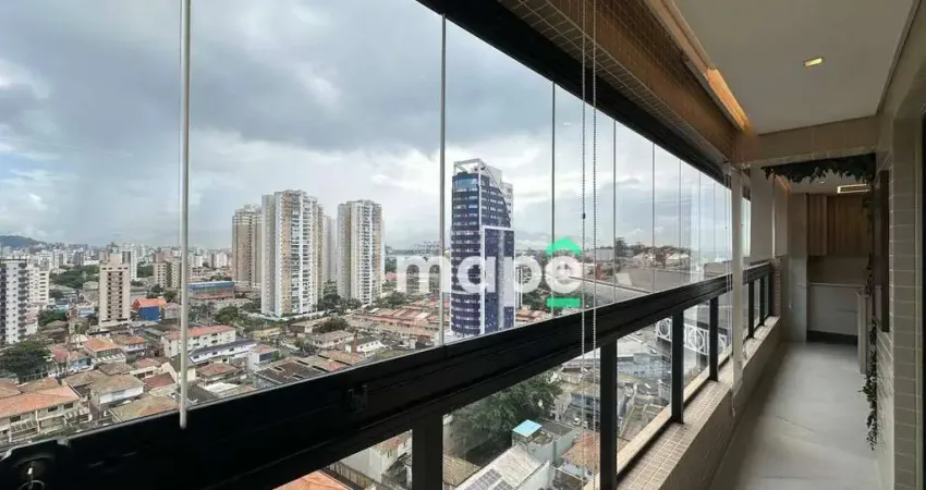 Apartamento com 2 dormitórios à venda, 65 m² por R$ 1.100.000,00 - Ponta da Praia - Santos/SP