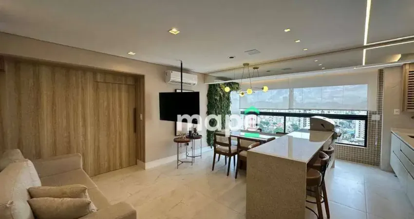 Apartamento com 2 dormitórios à venda, 65 m² por r$ 1.100.000,00 - ponta da praia - santos/sp