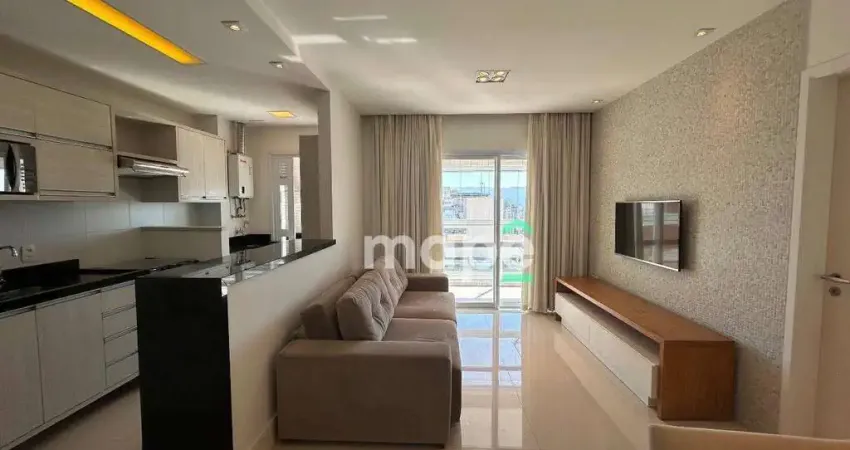 Apartamento com 1 dormitório para alugar, 57 m² por R$ 6.500,00/ano - Gonzaga - Santos/SP