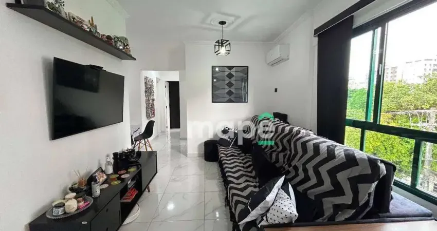 Apartamento com 2 dormitórios à venda, 71 m² por R$ 579.000,00 - Embaré - Santos/SP