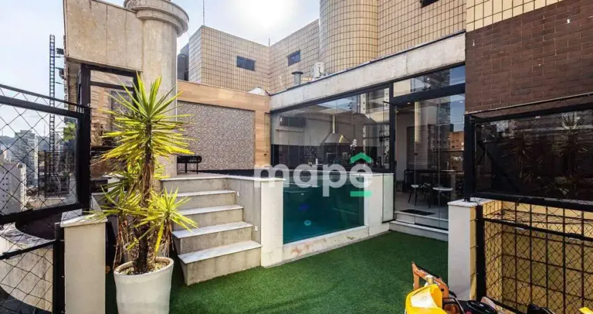 Cobertura, 350 m² - venda por R$ 4.350.000,00 ou aluguel por R$ 30.000,00/mês - Gonzaga - Santos/SP