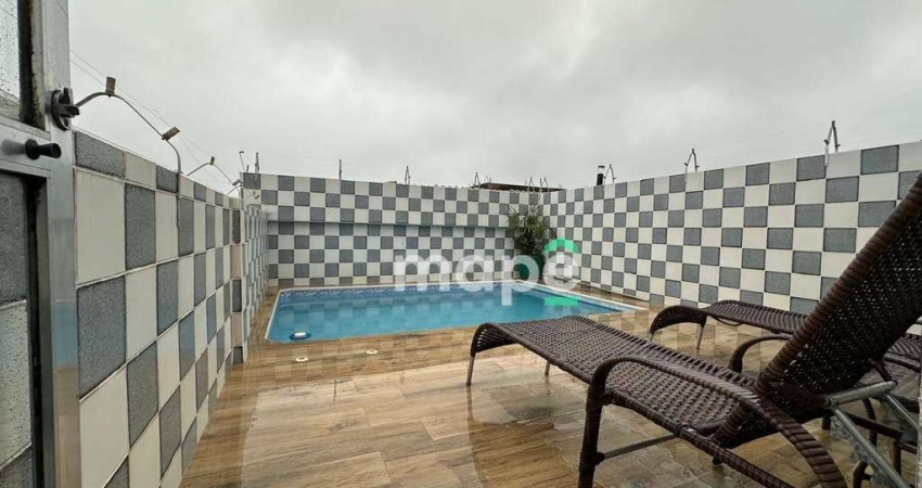 Cobertura com 4 dormitórios à venda, 236 m² por R$ 1.200.000,00 - Campo Grande - Santos/SP