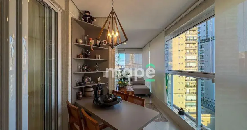 Apartamento  impecável (mobiliado e decorado) à venda, 110 m² - Boqueirão - Santos/SP