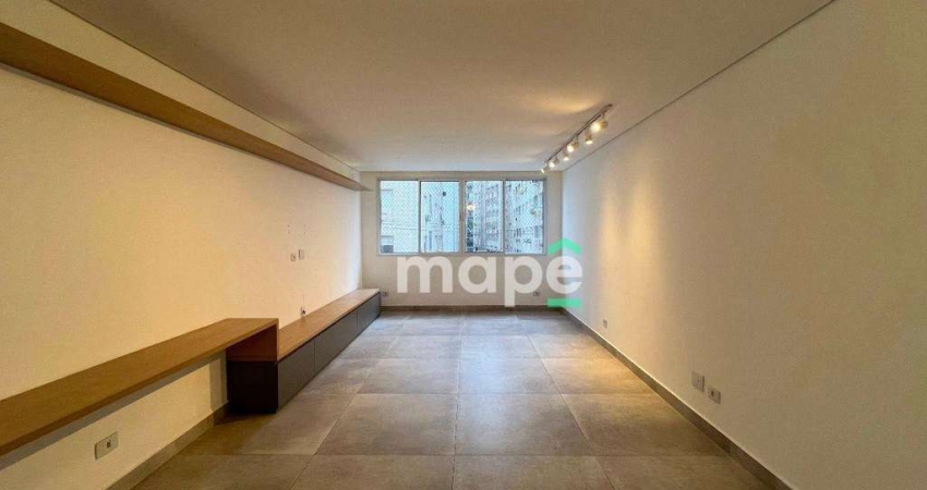 Apartamento com 3 dormitórios, 127 m² - venda por R$ 1.350.000,00 ou aluguel por R$ 9.374,17/mês - Gonzaga - Santos/SP