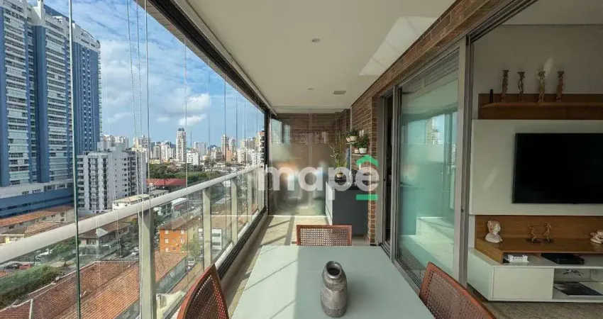 Apê moderno e completo - 1 dormitório à venda, 65 m² - Aparecida - Santos/SP