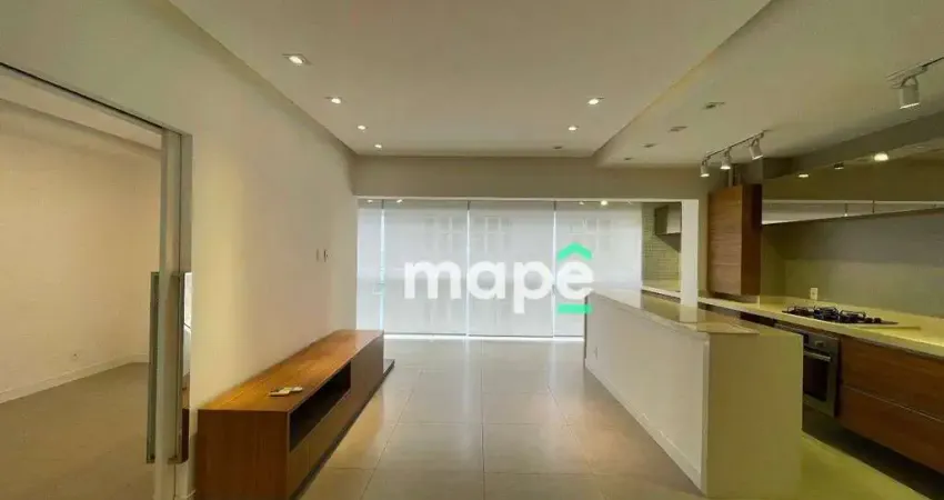 Apartamento com 1 dormitório para alugar, 57 m² por R$ 5.000,00/mês - Gonzaga - Santos/SP