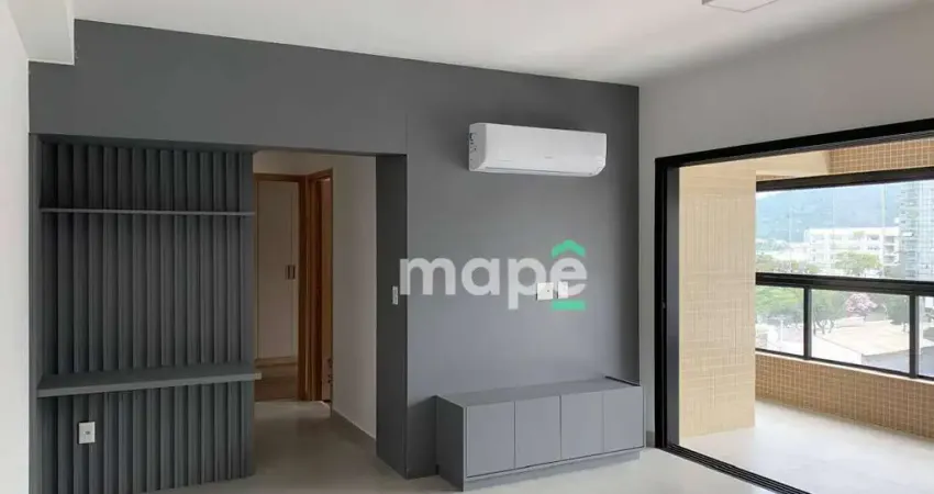 Apartamento com 2 dormitórios, 65 m² - venda por r$ 800.000,00 ou aluguel por r$ 6.000,00/mês - ponta da praia - santos/sp