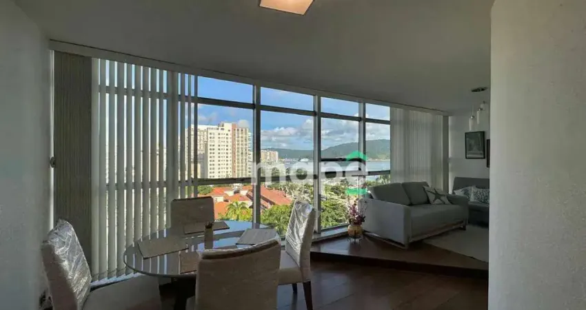 Apartamento com 1 dormitório à venda, 62 m² por r$ 950.000,00 - aparecida - santos/sp