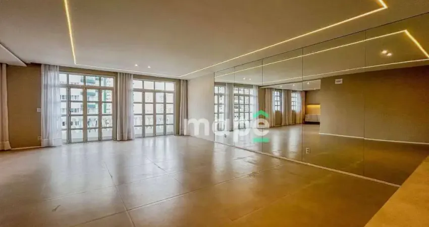 Apartamento com 4 dormitórios à venda, 303 m² por r$ 3.000.000,00 - boqueirão - santos/sp