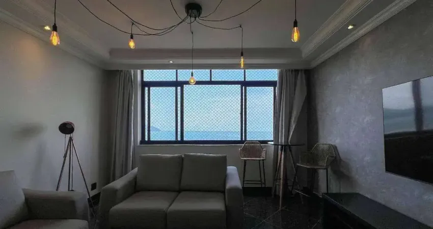 Apartamento com 3 dormitórios para alugar, 144 m² por r$ 9.500,00/mês - gonzaga - santos/sp