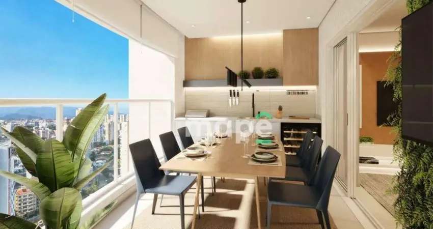 Apartamento com 2 dormitórios à venda, 113 m² por r$ 1.450.000,00 - ponta da praia - santos/sp