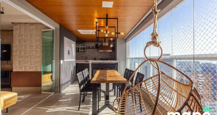 Apê porteira fechada à venda, 123 m² por r$ 2.447.000 - gonzaga - santos/sp