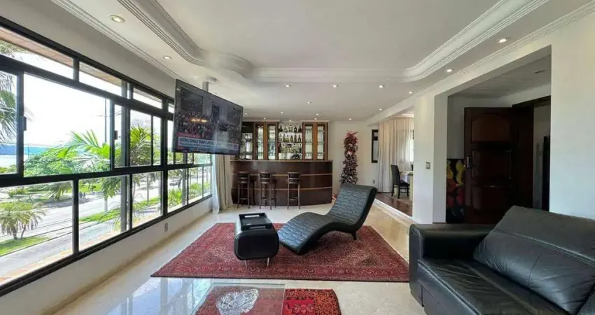 Apartamento com 3 dormitórios à venda, 245 m² por r$ 3.000.000,00 - aparecida - santos/sp