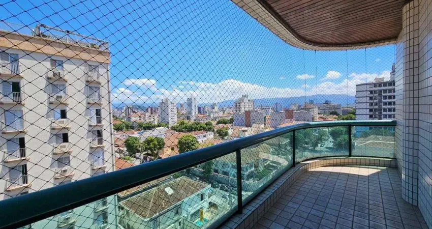 Apartamento com 3 dormitórios à venda, 149 m² por r$ 1.100.000,00 - embaré - santos/sp