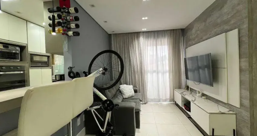 Apartamento com 2 dormitórios à venda, 61 m² por r$ 937.000,00 - ponta da praia - santos/sp