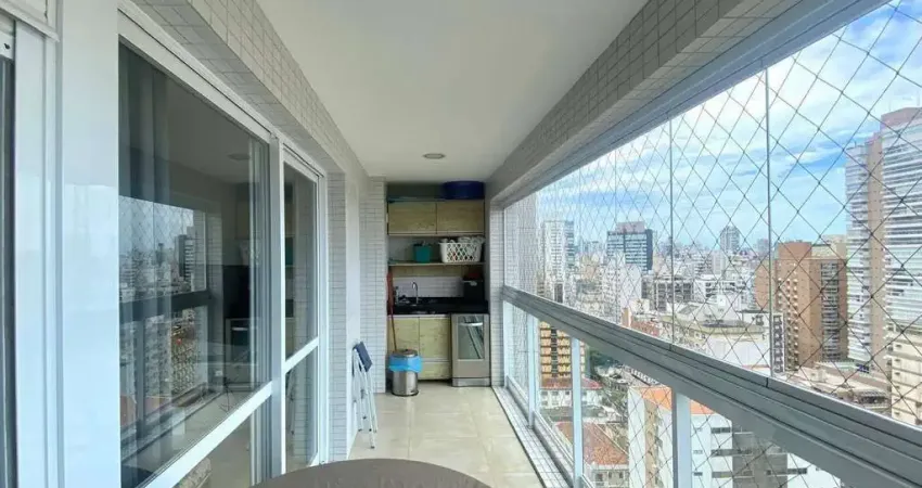Apartamento com 2 dormitórios para alugar, 80 m² por r$ 7.000,00/mês - gonzaga - santos/sp