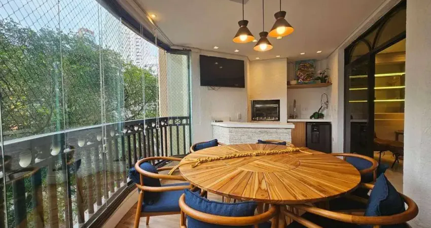 Apartamento com 3 suítes na vila rica à venda, 209 m² por r$ 3.200.000 - boqueirão - santos/sp