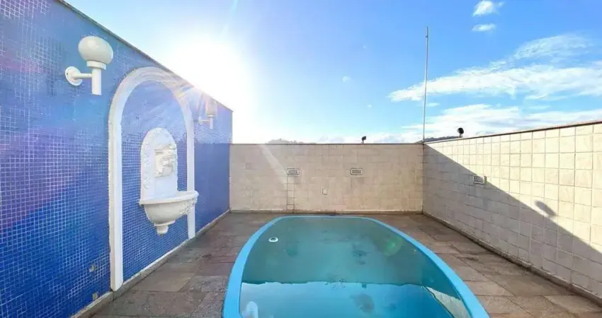 Cobertura com 4 dormitórios à venda, 360 m² por r$ 2.600.000,00 - gonzaga - santos/sp