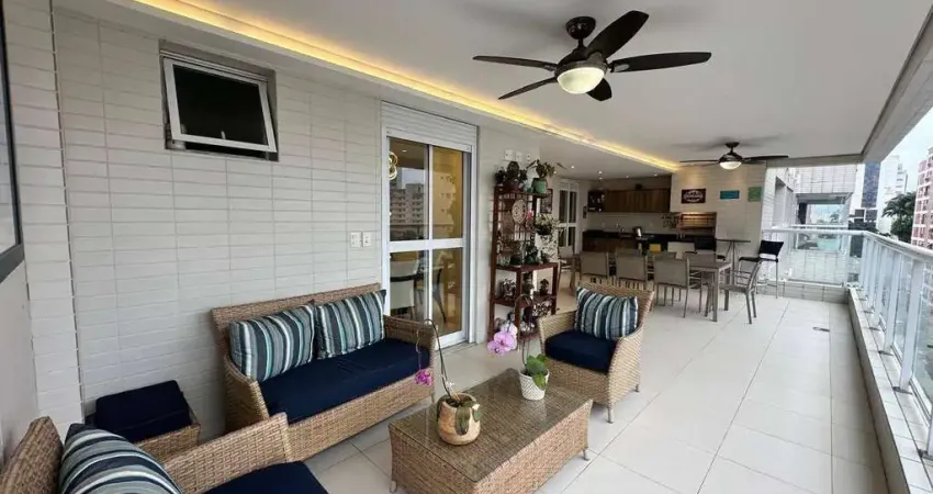 Apartamento com 3 dormitórios à venda, 167 m² por r$ 2.340.000,00 - boqueirão - santos/sp