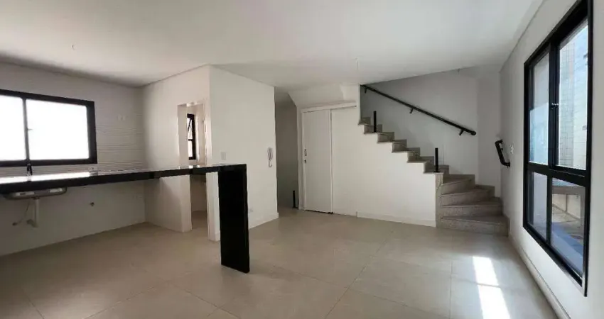 Village com 2 dormitórios à venda, 89 m² por r$ 810.000,00 - boqueirão - santos/sp