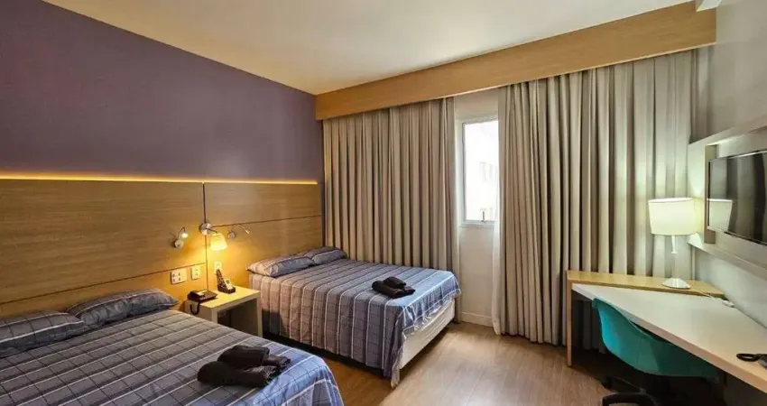 Studio com 1 dormitório à venda, 24 m² por r$ 330.000,00 - pompéia - santos/sp