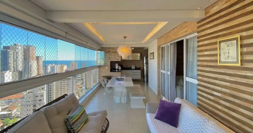 Apartamento com 2 suítes à venda, 143 m² por r$ 2.150.000 - gonzaga - santos/sp