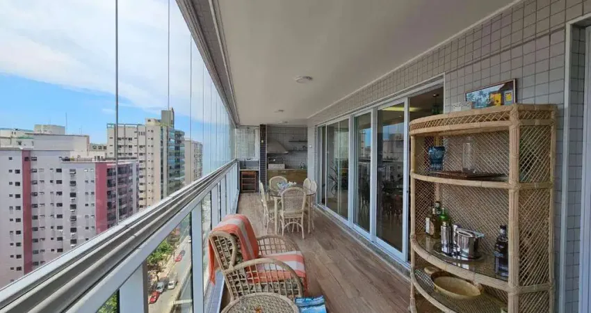 Apartamento com 3 dormitórios à venda, 160 m² por R$ 2.766.000,00 - Embaré - Santos/SP
