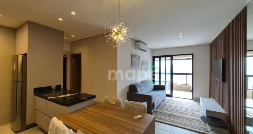 Apartamento com 2 dormitórios à venda, 75 m² por r$ 1.280.000,00 - josé menino - santos/sp
