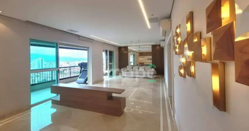 Apartamento com 3 dormitórios à venda, 204 m² por R$ 2.500.000,00 - Boqueirão - Santos/SP